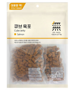 Cá hồi viên cho chó Bowwow Cube Jerky Salmon