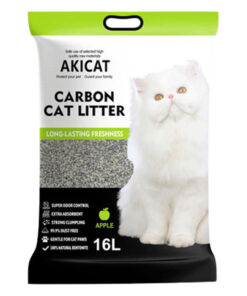 Cát vệ sinh than hoạt tính AKICAT khử mùi, khử khuẩn hạt to 3 mùi