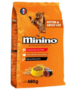 Hạt cho mèo Minino Yum thức ăn cho mèo trưởng thành vị cá ngừ