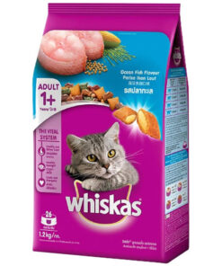 Hạt cho mèo Whiskas thức ăn cho mèo trưởng thành 3 vị cực ngon