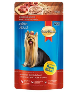 Pate chó Smartheart thức ăn chó trưởng thành 3 vị, chó con 1 vị