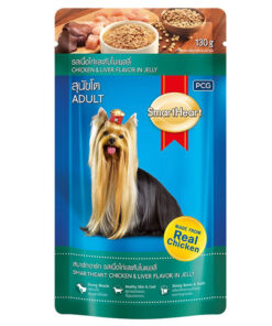 Pate chó Smartheart thức ăn chó trưởng thành 3 vị, chó con 1 vị