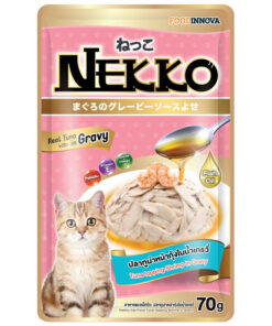 Pate cho mèo Nekko Gravy thức ăn cho mèo sốt 5 vị