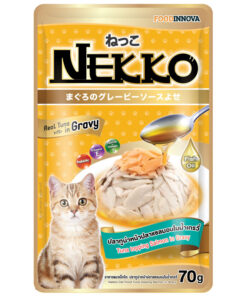 Pate cho mèo Nekko Gravy thức ăn cho mèo sốt 5 vị