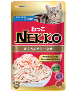 Pate cho mèo Nekko Jelly thức ăn cho mèo thạch 8 vị