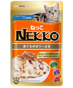 Pate cho mèo Nekko Jelly thức ăn cho mèo thạch 8 vị