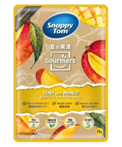 Pate cho mèo Snappy Tom thức ăn cho mèo hương trái cây 8 vị