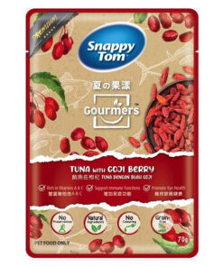 Pate cho mèo Snappy Tom thức ăn cho mèo hương trái cây 8 vị