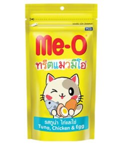 Bánh thưởng cho mèo Me-O thơm ngon với nhiều hương vị