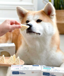 Bánh thưởng phô mai cho chó mèo Monbab thơm ngon với 3 vị