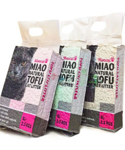 Cát vệ sinh đậu nành MIAOCAT MIAO khử mùi, vón cục cực tốt nhiều mùi hương