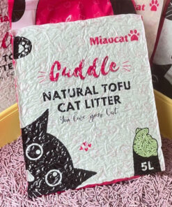 Cát vệ sinh đậu nành MIAOCAT Cuddle khử mùi, vón cục cực tốt nhiều mùi hương