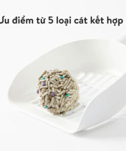 Cát vệ sinh đậu nành Petkit khử mùi, vón cục cực tốt mix nhiều loại