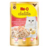 Pate cho mèo Me-O Delite dinh dưỡng, thơm ngon nhiều mùi vị