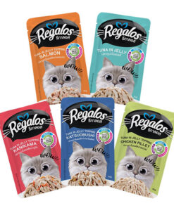 Pate cho mèo Regalos bổ sung Taurine và Omega với nhiều mùi vị