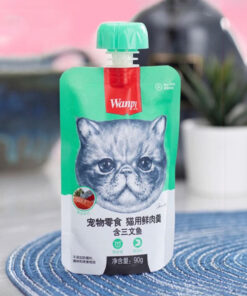 Pate cho mèo Wanpy nắp vặn nhiều hương vị thơm ngon